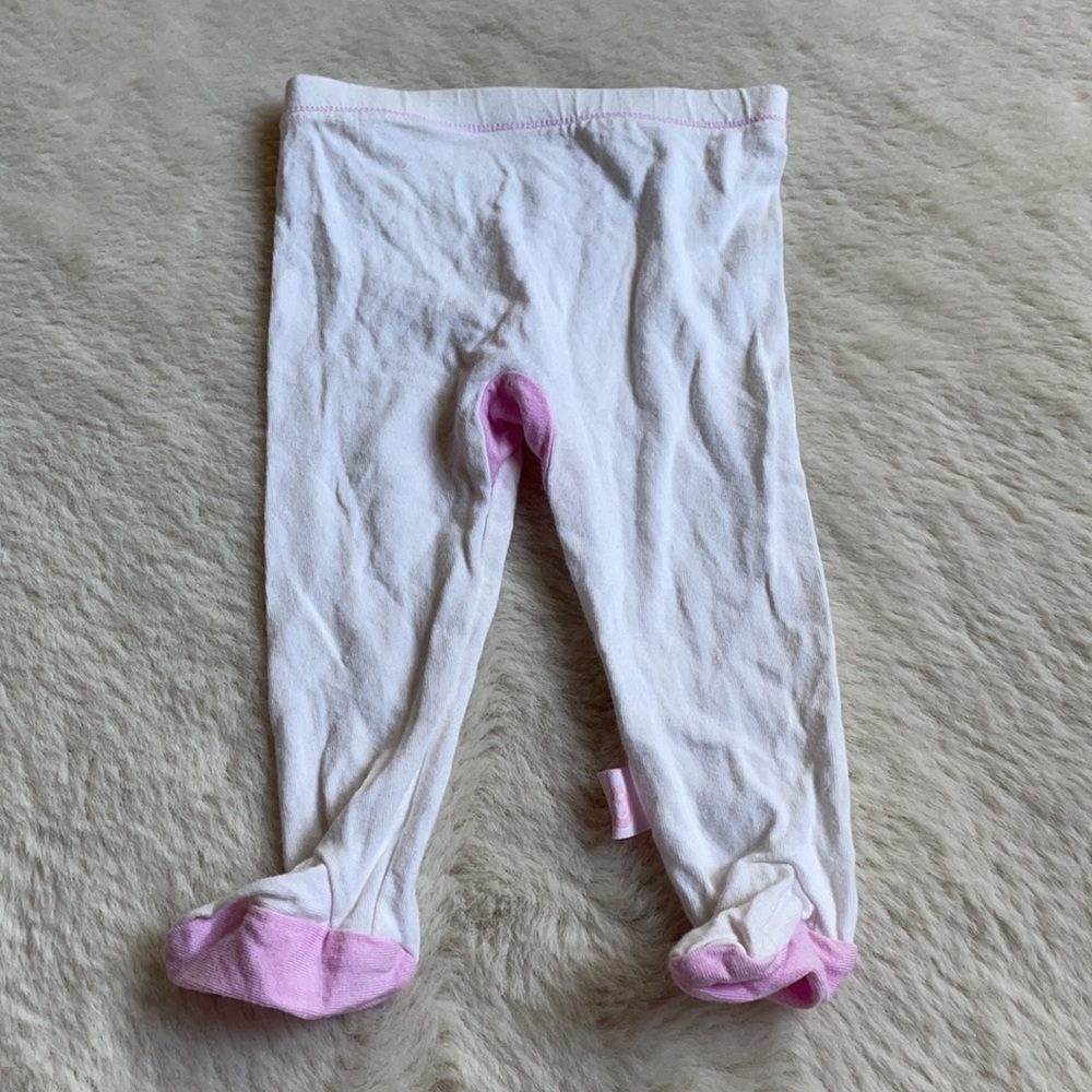 Sprout | Ivory & Pink Bamboo Pajama Set | 0-1 Month - Picture 11 of 15